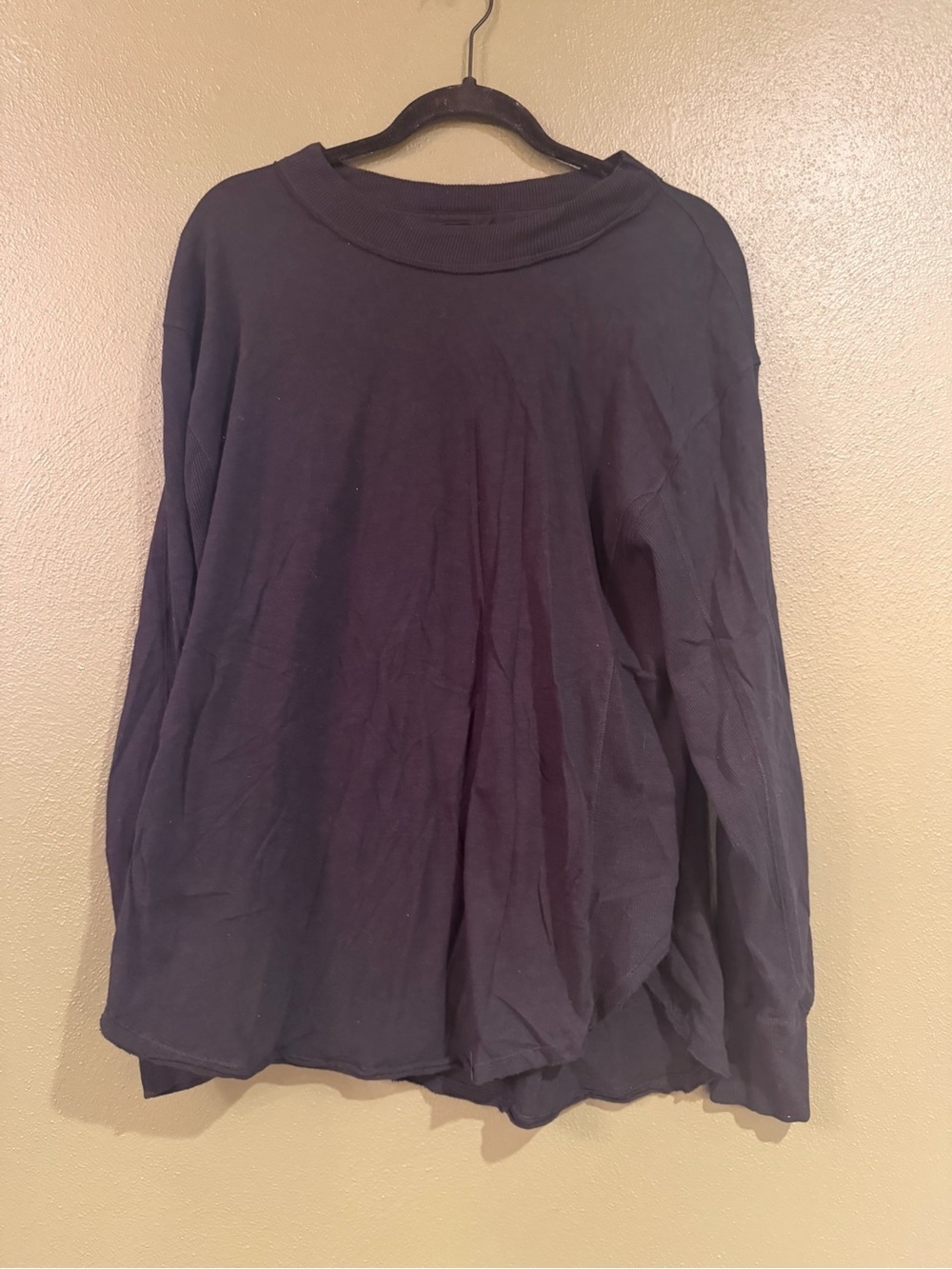 aerie Long Sleeve Tee - black